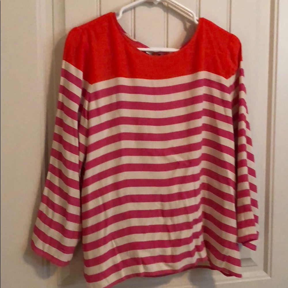 Perfect for FALL j crew 3/4 sleeve shirt